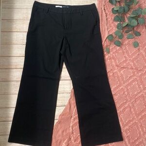 Gap Stretch Favorite Trouser Black Size 14 Ankle